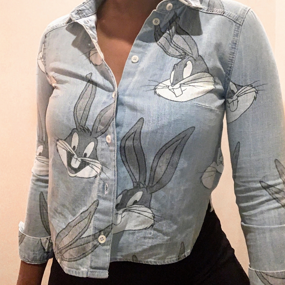 Bugs Bunny * Button Up - image 1